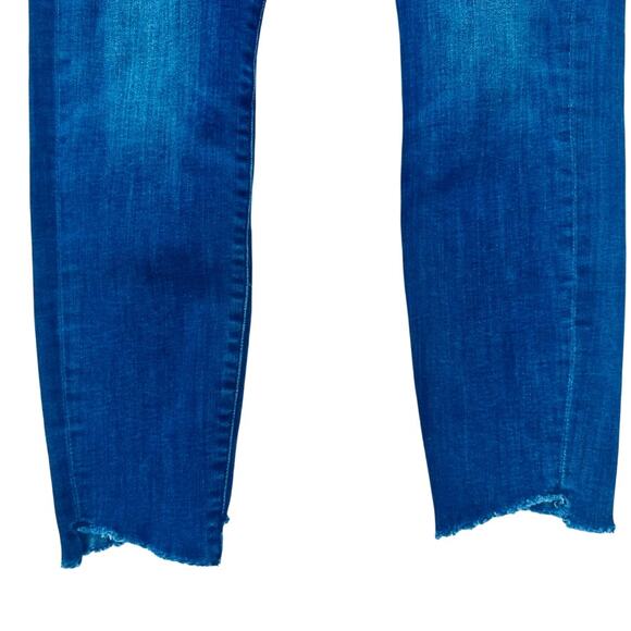 DL1961 Farrow Ankle Skinny High Rise Instasculpt Ankle Size 30 Johnston Blue - Picture 6 of 8